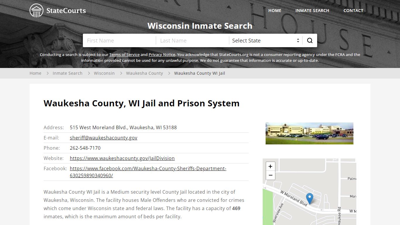 Waukesha County WI Jail Inmate Records Search, Wisconsin ...